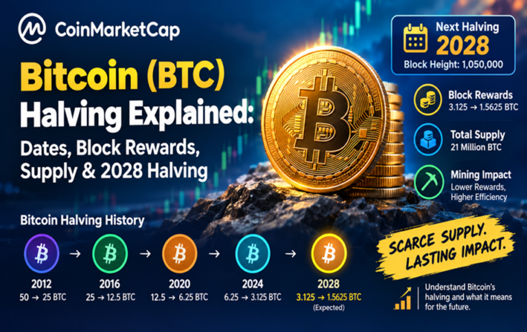 Bitcoin Halving Explained Dates, Rewards, Supply & 2028