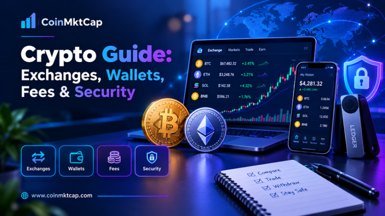 Crypto Guide Exchanges, Wallets, Fees & Security